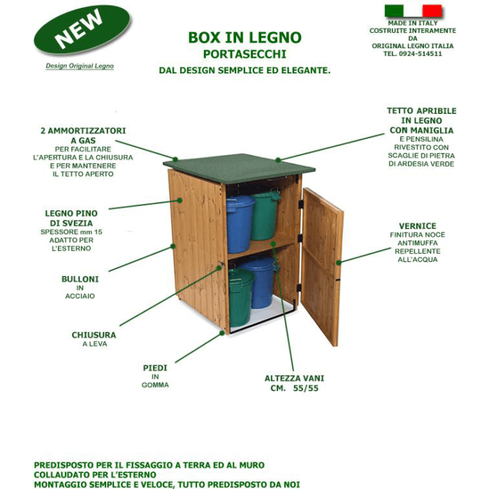 Box porta secchi_esploso